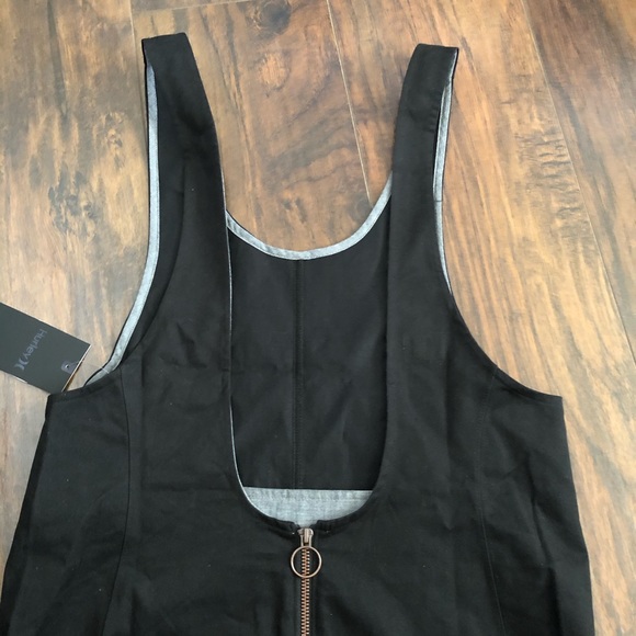 Hurley Sueded Zip Jumper Dress Black - Picture 8 of 10